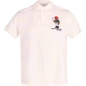 Ralph Lauren Pre-owned, Pre-owned, Dames, Wit, M, Katoen, Pre-owned Cotton tops