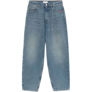 Amish, Jeans, Dames, Blauw, W26, Denim, Vintage Denim Jeans