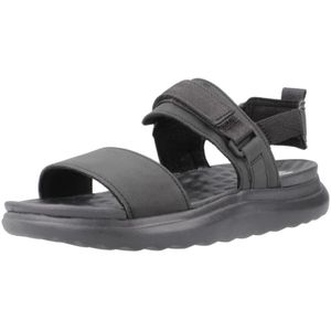 Hey Dude, Schoenen, Dames, Grijs, 36 EU, Sportieve Collins Platte Sandalen