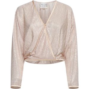 Forte Forte, Blouses & Shirts, Dames, Roze, M, Roze Overhemd Elegante Stijl