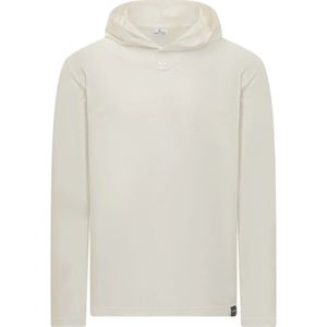 Courrèges, Sweatshirts & Hoodies, Heren, Wit, L, Hooded LS T-Shirt