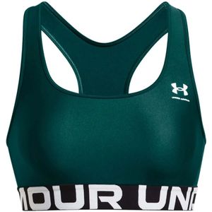 Under Armour, Hydro Teal Groen Drop Neck Sport BH Groen, Dames, Maat:M