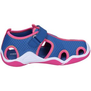 Geox, Schoenen, Dames, Blauw, 38 EU, Meisjes Textiel Sandalen met Android Stijl