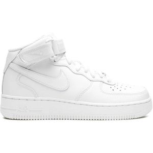 Nike, Witte Basketbalstijl Sneakers Wit, Dames, Maat:36 EU