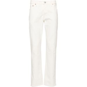 Levi's, Jeans, Heren, Wit, W29, Katoen, Slim Fit Witte Katoenen Jeans