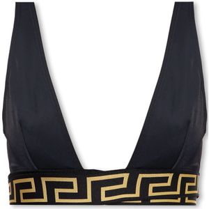 Versace, Bikinitop Zwart, Dames, Maat:M