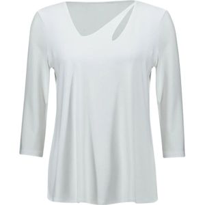 Joseph Ribkoff, Veelzijdige Blouse van Hoge Kwaliteit Wit, Dames, Maat:S