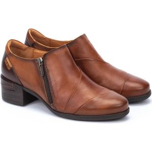 Pikolinos, Schoenen, Dames, Bruin, 37 EU, Leer, Bruine damespump - Malaga stijl