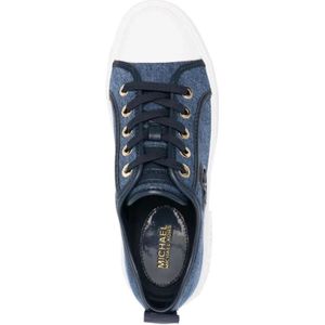 Michael Kors, Schoenen, Dames, Blauw, 39 EU, Denim, Denim Veterschoenen