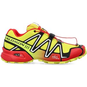 Salomon, Sport, Heren, Veelkleurig, 46 EU, Speedcross 3 Sneakers Zwavel Lente