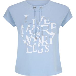 Doris S, T-Shirts Blauw, Dames, Maat:3XL