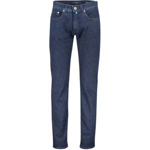 Pierre Cardin, Jeans, Heren, Blauw, W30 L32, Denim, Donkerblauwe denim jeans
