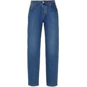 Manuel Ritz, Jeans, Heren, Blauw, XL, Denim, Straight Jeans