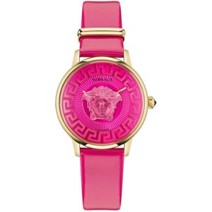 Versace, Alchemy Roze Goud Horloge Roze, Dames, Maat:ONE Size