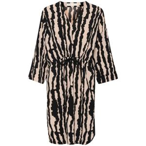 InWear, Stijlvolle Tuniek Jurk Small Scratch Stripe Veelkleurig, Dames, Maat:2XS