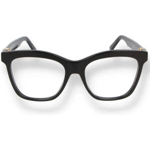 Dior, Zwarte Cat Eye Bril Zwart, unisex, Maat:ONE Size