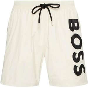 Boss, Octopus Zwembroek Lente/Zomer Collectie Beige, Heren, Maat:M