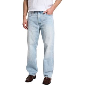Levi's, Jeans, Heren, Blauw, W31, Denim, Denim Jeans Klassieke Pasvorm
