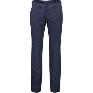 Gardeur, Donkerblauwe Katoenen Chino Broek Blauw, Heren, Maat:W36 L30