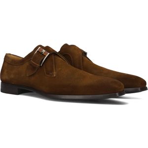 Magnanni, Schoenen, Heren, Bruin, 48 EU, Suède, Heren Formele Schoenen in Cognac Suède