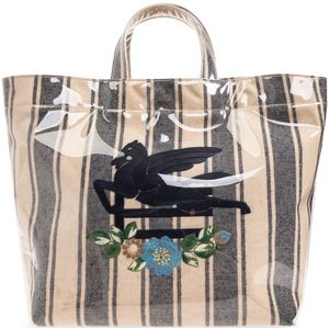 Etro, Shopper tas Veelkleurig, Heren, Maat:ONE Size