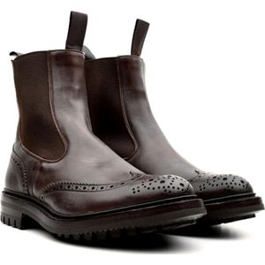 Tricker's, Schoenen, Heren, Bruin, 40 EU, Leer, Henry Leren Laarzen