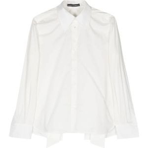 Marco Rambaldi, Wit Heart Cut Out Shirt Wit, Dames, Maat:S