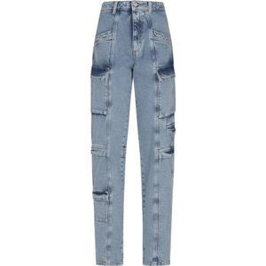 Icon Denim, Jeans, Dames, Blauw, W27, Katoen, Stijlvolle Dames Jeans