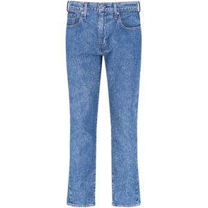 Levi's, Jeans, Heren, Blauw, W34, Denim, Cropped spijkerbroek
