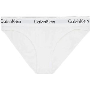 Calvin Klein, Ondergoed, Dames, Wit, XS, Katoen, F3787E Bikini Collectie