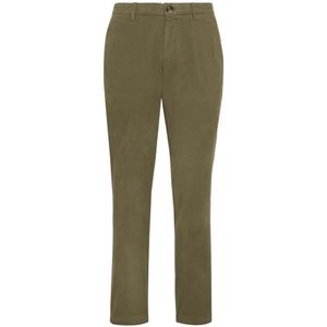 Boggi Milano, Broeken, Heren, Groen, W31, Licht Corduroy Broek