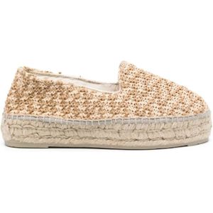 Manebí, Schoenen, Dames, Beige, 40 EU, Espadrilles