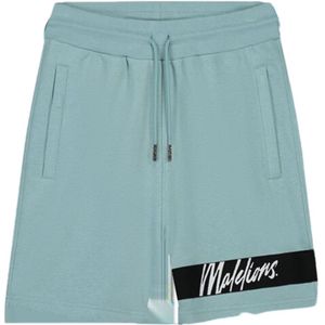 Malelions, Korte broeken, Heren, Blauw, XL, Captain Shorts in Lichtblauw