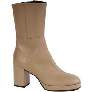 Roberto d'Angelo, Hakken laarzen Beige, Dames, Maat:38 EU