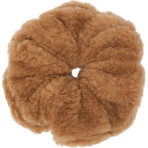 Max Mara, Accessoires, Dames, Beige, ONE Size, Teddy Camel Hair Scrunchie