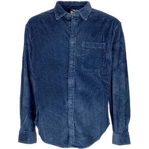 Element, Casual Shirts Blauw, Heren, Maat:L