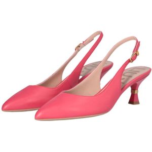 Liu Jo, Schoenen, Dames, Roze, 40 EU, Fuchsia Sling Back Platte Schoenen