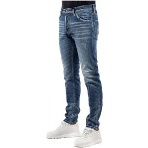 Dsquared2, Jeans, Heren, Blauw, S, Katoen, Heren Jeans