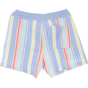 Tommy Hilfiger, Korte broeken, Heren, Veelkleurig, XL, Katoen, Pastel Mixed Stripe Sweat Shorts