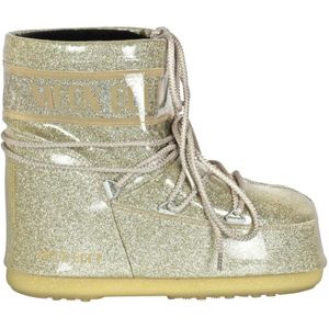 Moon Boot, MB Icon LOW Stijlvolle Laars Geel, Dames, Maat:39 EU