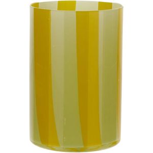 Sunnei, Murano Glass Vase Geel, unisex, Maat:ONE Size