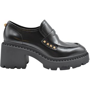 Ash, Zwarte Veterschoenen Dames Aw 23 Zwart, Dames, Maat:40 EU