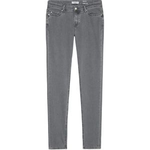 Marc O'Polo, Jeans, Dames, Grijs, W31 L30, Katoen, Jeans model SIV Skinny lage taille