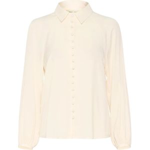 InWear, Blouses & Shirts, Dames, Beige, L, Polyester, Elegante Cadenzaiw Shirt Blouse