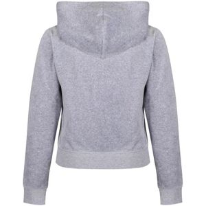 Juicy Couture, Sweatshirts & Hoodies, Dames, Grijs, XL, Polyester, Capuchon Classic Velour Robertson