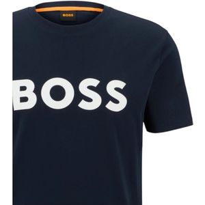 Hugo Boss, Tops, Heren, Blauw, S, Blauwe T-shirts en Polos