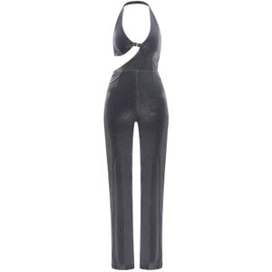 Rotate Birger Christensen, Jumpsuits & Playsuits, Dames, Zwart, M, Polyester, Jumpsuits