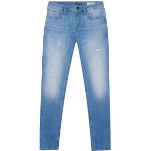 Antony Morato, Denim Broek Ozzy Tapered Stijl Blauw, Heren, Maat:W28