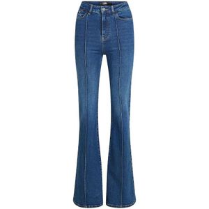 Karl Lagerfeld, Flared Jeans Blauw, Dames, Maat:W26