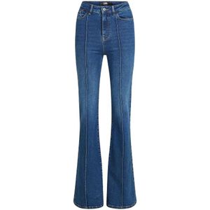 Karl Lagerfeld, Jeans, Dames, Blauw, W26, Katoen, Flared Jeans